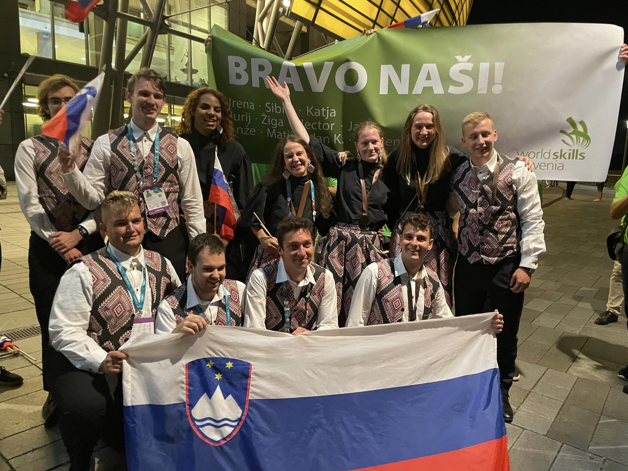 Fotografija tekmovalcev na EuroSkillsu 2023